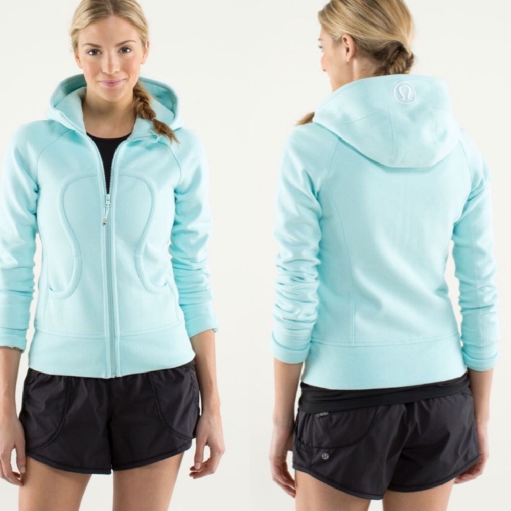 Lululemon Scuba Hoodie Stretch Mint Moment